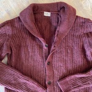 LL.BEAN WOOL CARDIGAN